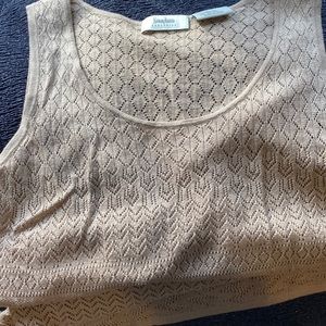 Neumann Marcus sleeveless tunic/vest.